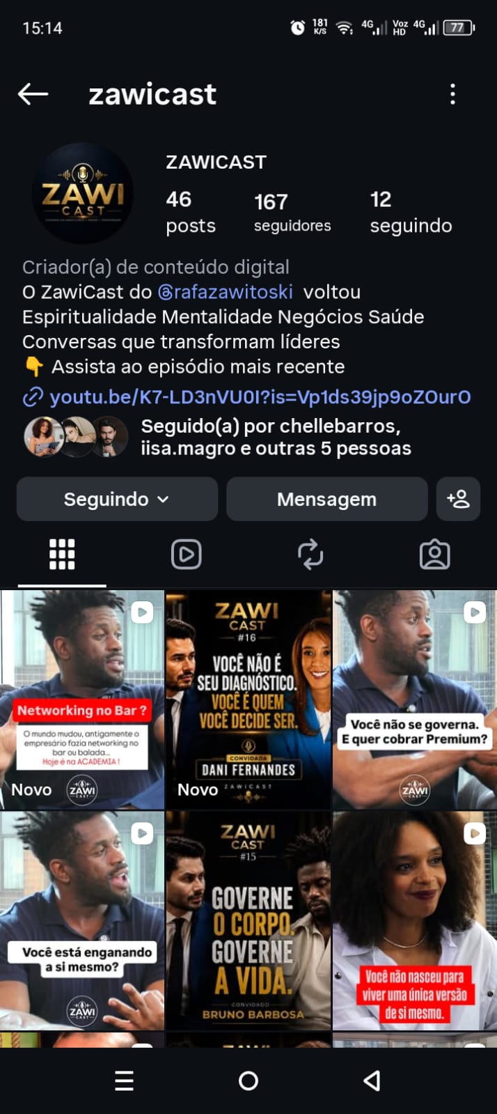 Foto oficial do perfil ZawiCast
