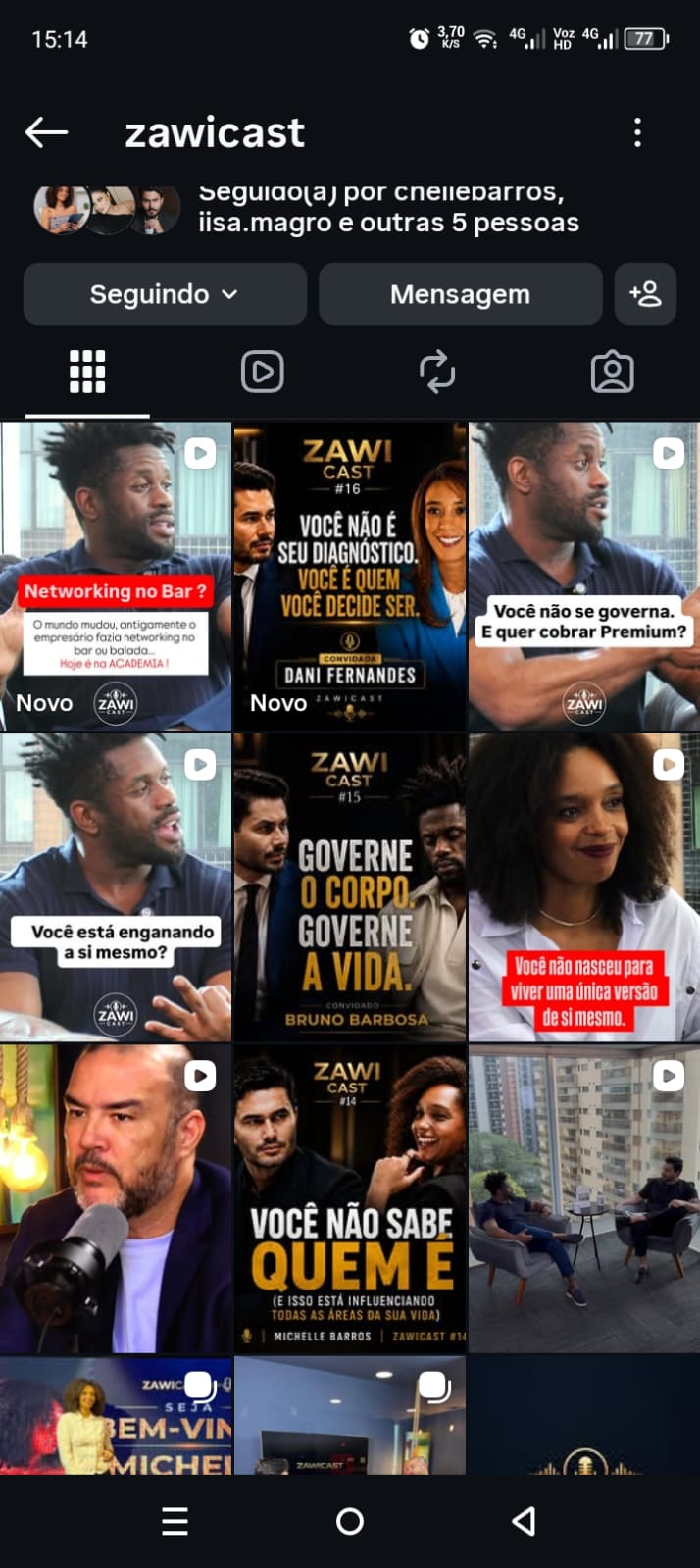 ZawiCast, publicação 1